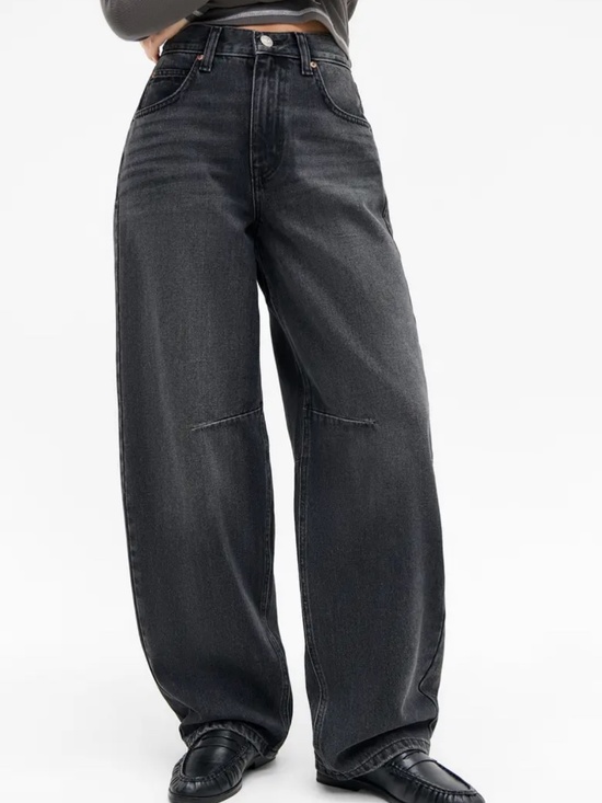 BDG Denim - Logan High Waist Baggy Wide Leg Jeans barrel BDG